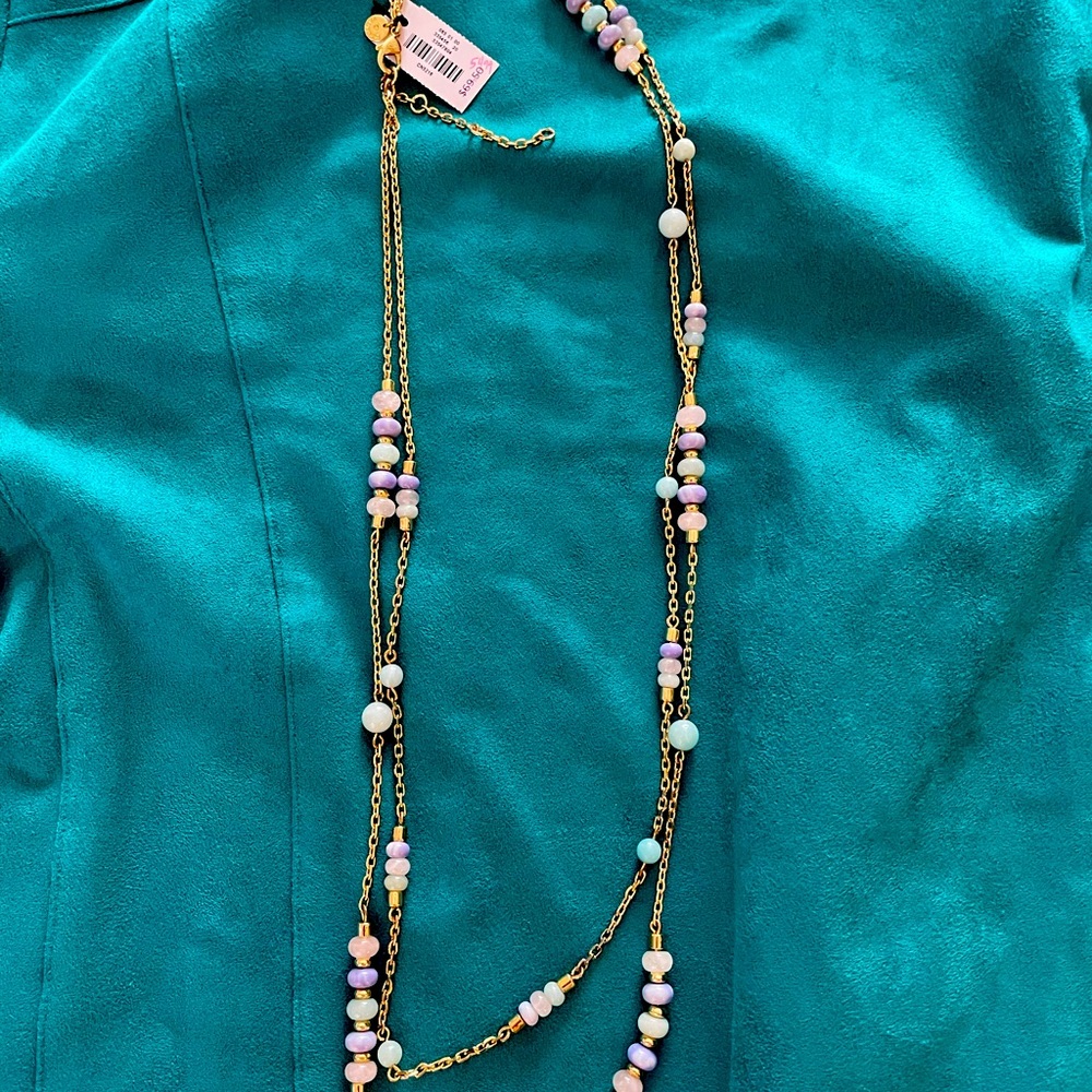 Double chain Talbot 30” Necklace